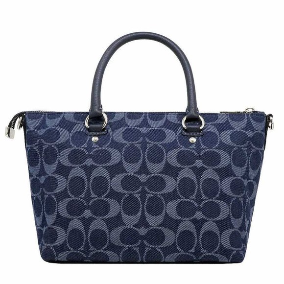 Coach Denim Signature Mini Emma Crossbody - Picture 2 of 7